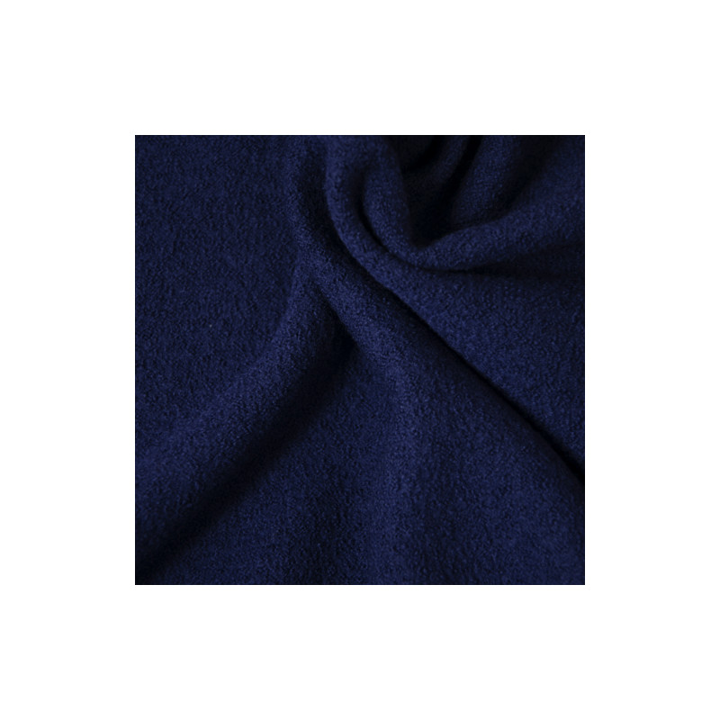 Merino boiled wool navy