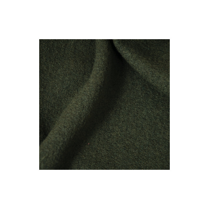 Merino boiled wool khaki