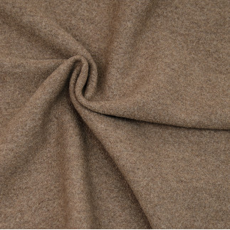 Boiled wool merino light brown