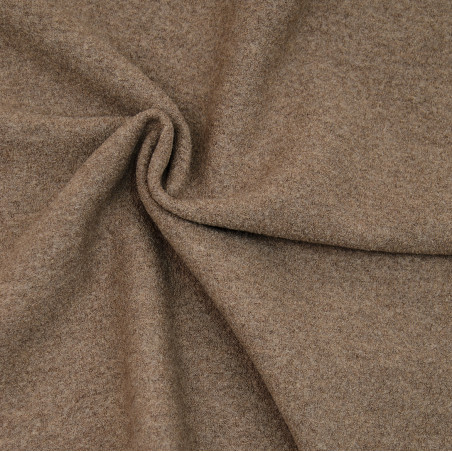 Merino boiled wool light brown