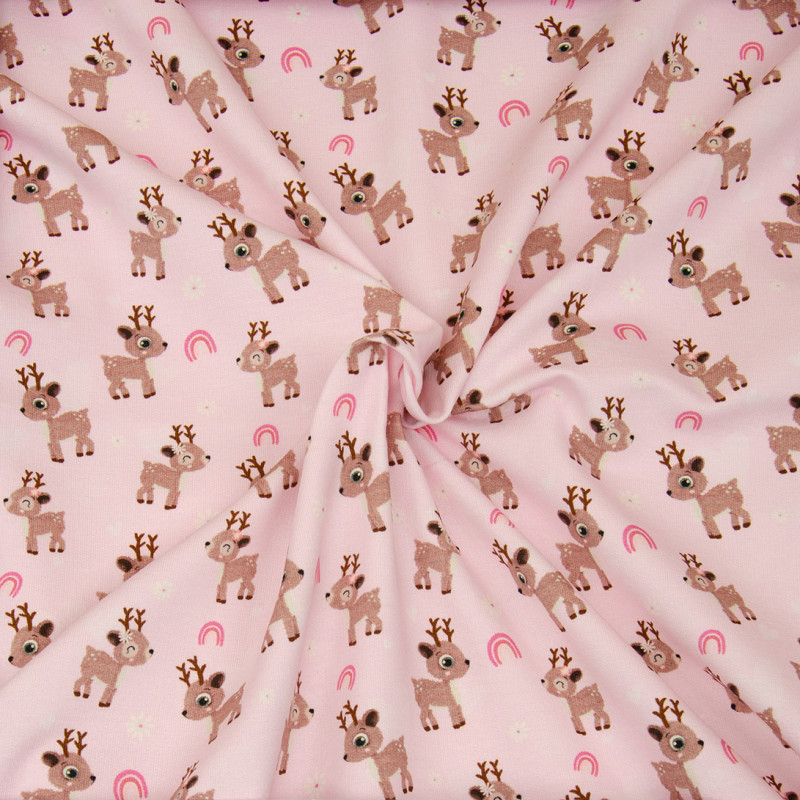 sweat - Mrs Mint pour Hilco Rehzauber rose cerf sweat - Mrs Mint pour Hilco Rehzauber rose cerf