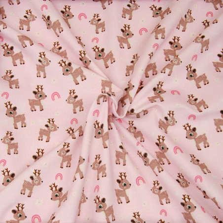 Sweat - Mrs Mint pour Hilco Rehzauber rose cerf