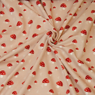 Sweat - Mrs Mint pour Hilco Forest Magic Mushrooms beige