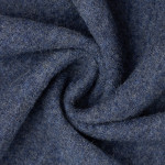 Mérinos - laine bouillie - mélange bleu marine
