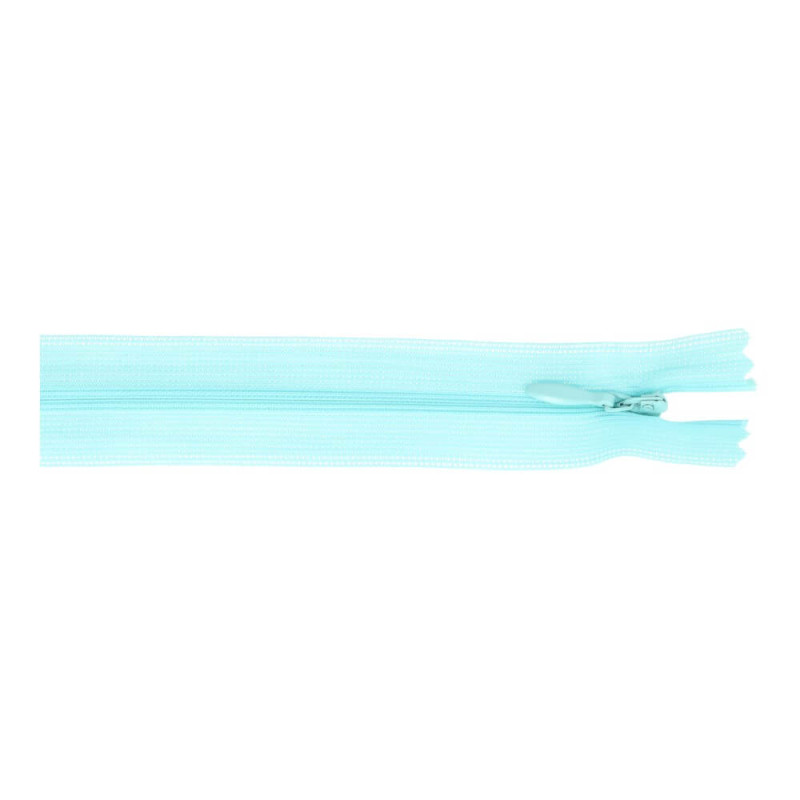 Fermeture éclair invisible - 60 cm - menthe (287)