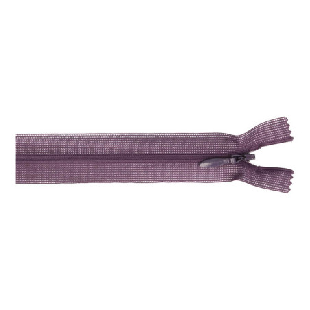 Fermeture éclair invisible - 60 cm - violet (150)