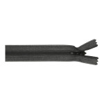 Invisible zipper - 60cm - black (000)