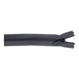 Fermeture éclair dissimulée - 60 cm - anthracite (002)