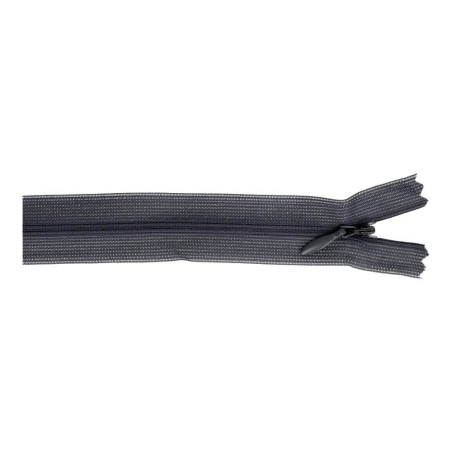 Fermeture éclair dissimulée - 60 cm - anthracite (002)