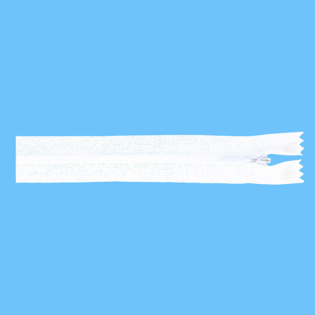 Invisible zipper - 60cm - white (009)