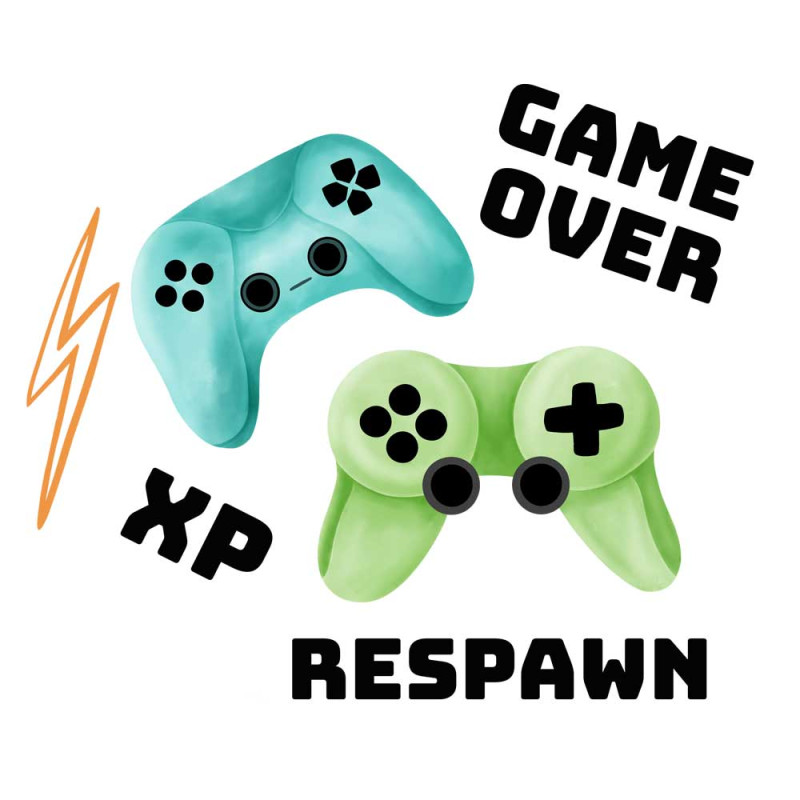 Bügelbilder - Mrs Mint Design - Game Over Bügelbilder - Mrs Mint Design - Game Over