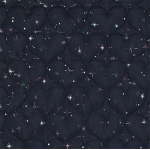 Foil Stepper - Coeurs Bleu Marine
