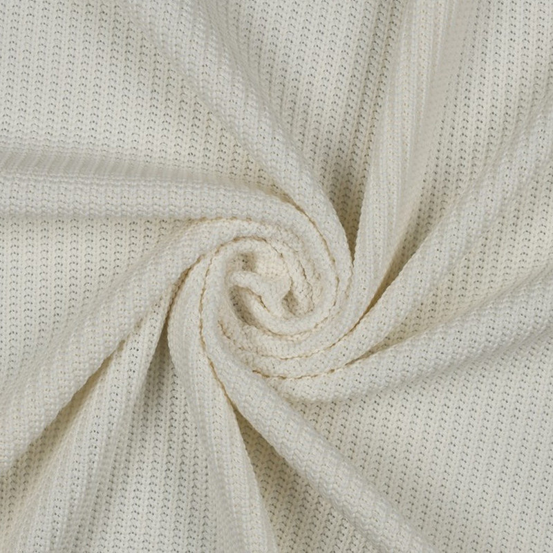 Heavy tricot - blanc cassé