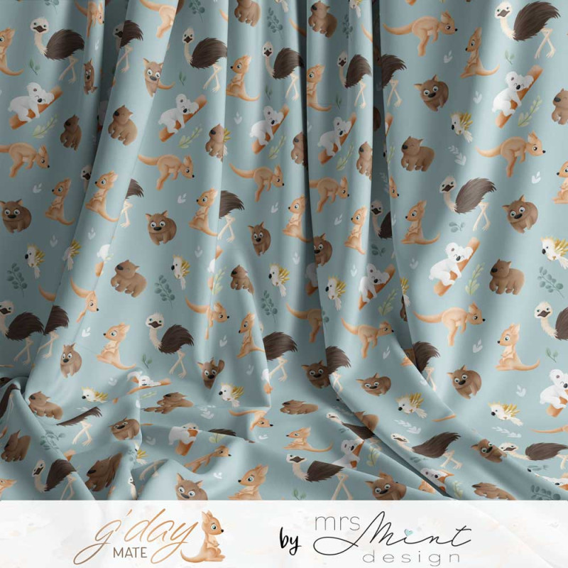 Summer sweat - G'Day Mate by Mrs Mint all smoke mint