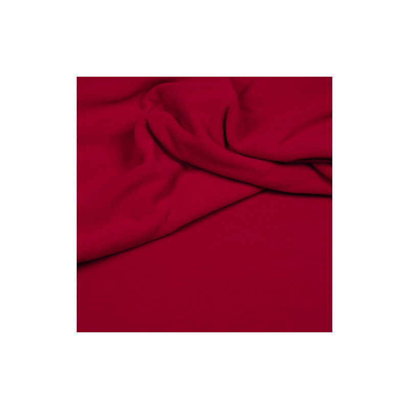 Sports fleece - dark red