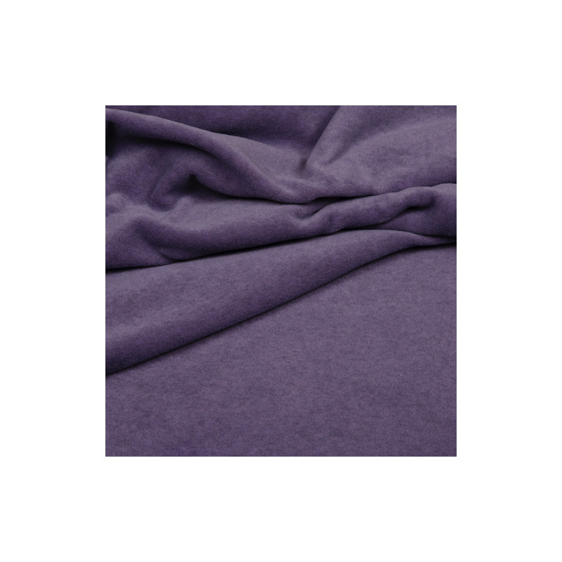 Sport fleece - melange old purple