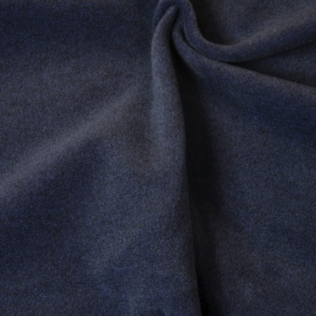 Sports fleece - melange dark blue
