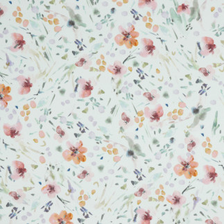 softshell - Watercolor flowers white