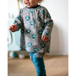 jersey - Monsta taupe par Mrs Mint Design