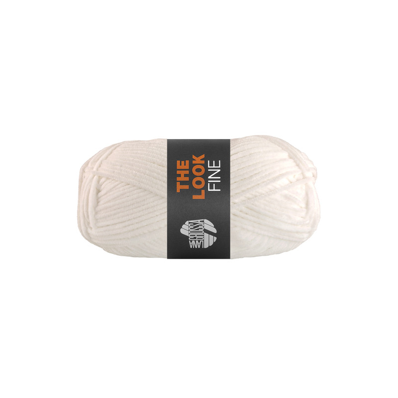Lana Grossa - Chenille le look fin - blanc (101)