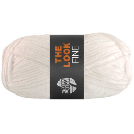 Lana Grossa - Chenille le look fin - blanc (101)