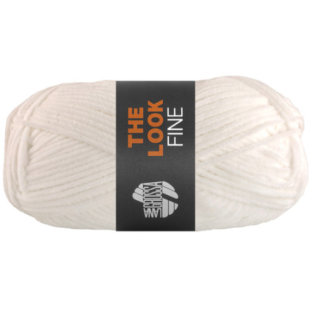 Lana Grossa - Chenille the look fine - white (101)