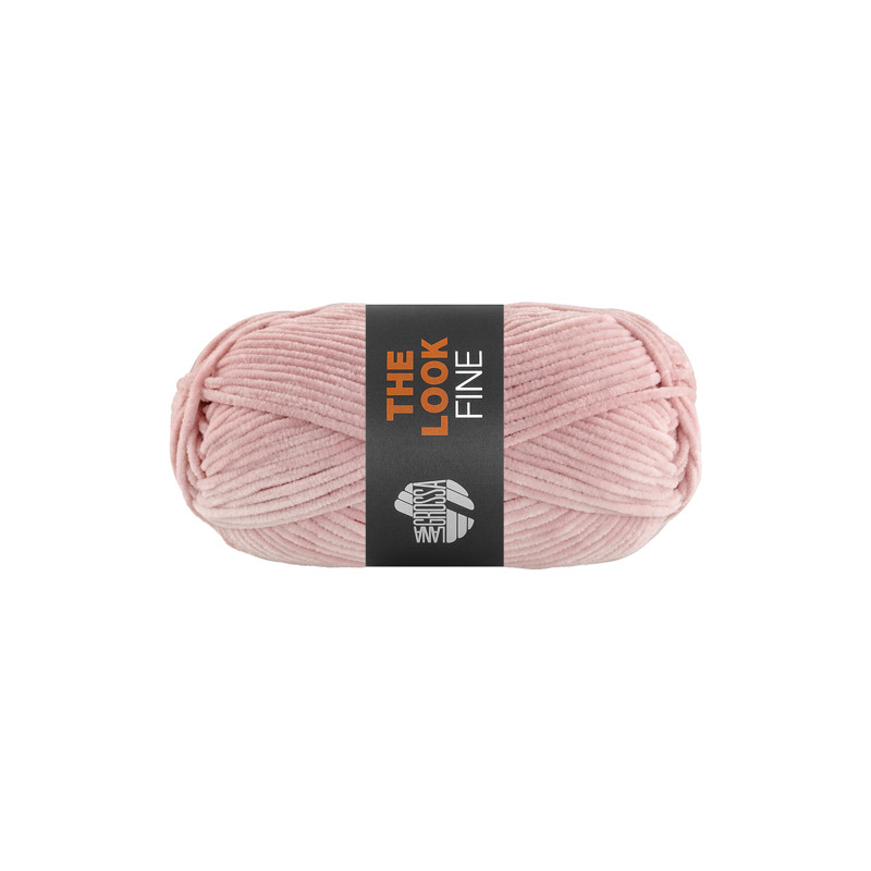 Lana Grossa - Chenille le look fin - rose poudré (112)