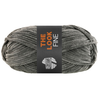 Lana Grossa - Chenille le look fin - grau (125)