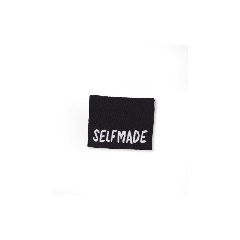 Woven Label - selfmade noir