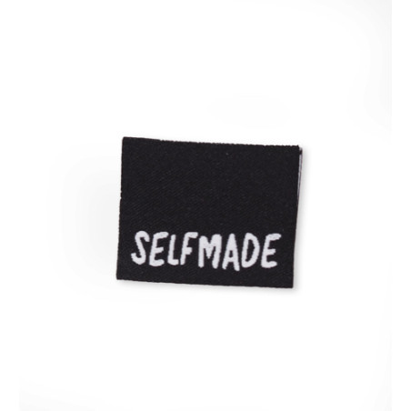 Woven Label - selfmade black