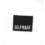 Woven Label - selfmade schwarz