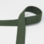 Elastic ribbon - 25mm army (qt)