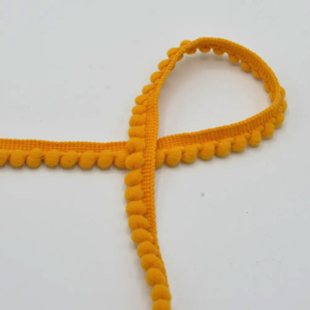 Pompomborte - 6 mm moutarde (qt)