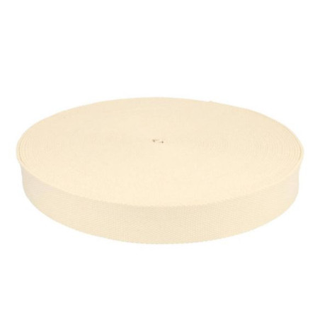 Bandoulière de sac 32 mm - écru (089)