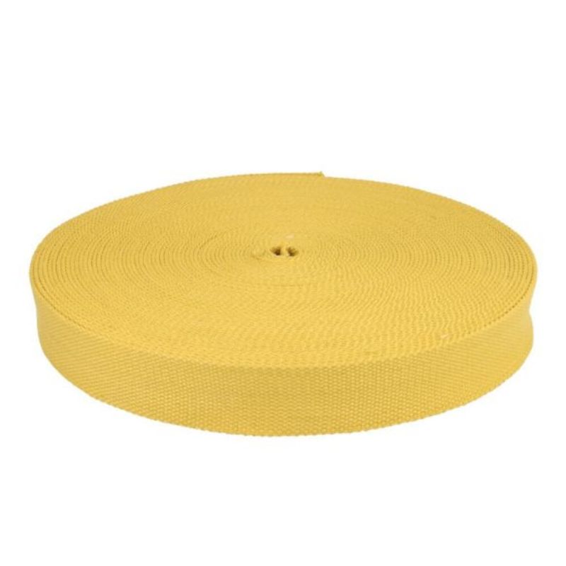 Webbing 32mm - mustard yellow (643)