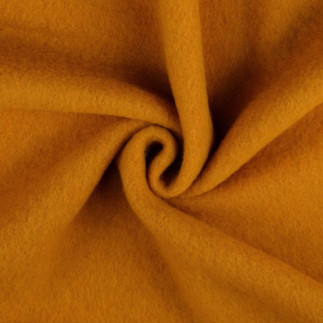 wool fleece - mustard