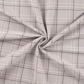 flannel - Check Kenza greige