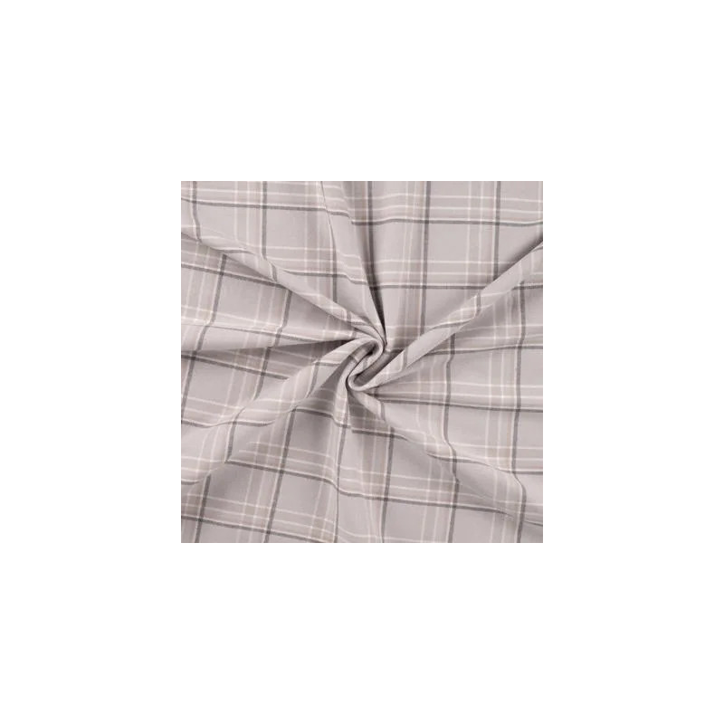 flannel - Check Kenza greige flannel - Check Kenza greige
