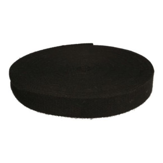 Bandoulière de sac 38 mm - noire (000)