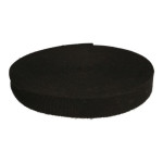 Bandoulière de sac 38 mm - noire (000)