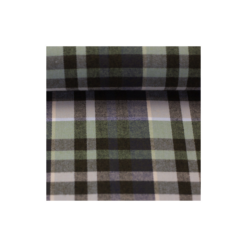 flanelle - Yukon Karo kaki/olive
