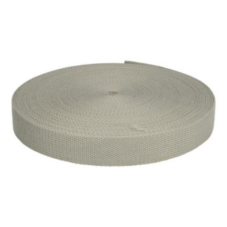 Bandoulière de sac 38 mm - grise (004)
