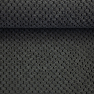 Velours décoratif - Gris Parme