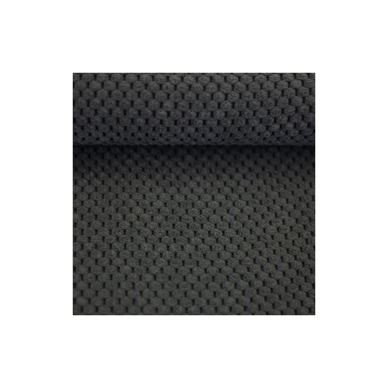 Velours décoratif - Gris Parme
