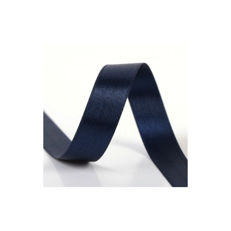 satin ribbon 10mm navy (st23)