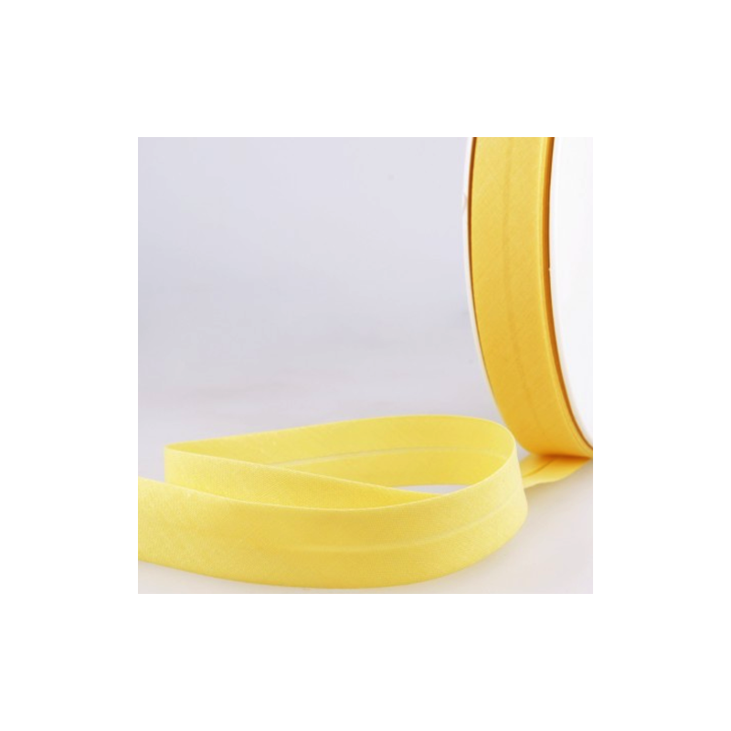 Bias binding 20mm - straw yellow (79) Bias binding 20mm - straw yellow (79)