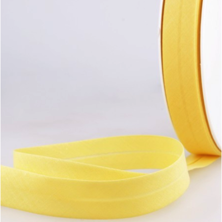 Schrägband 20mm - strohgelb (79)