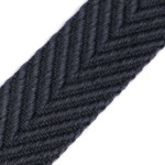 Webbing 38mm - structure grey-blue