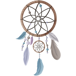 Iron-on transfers - Mrs Mint Design - Dreamcatcher small