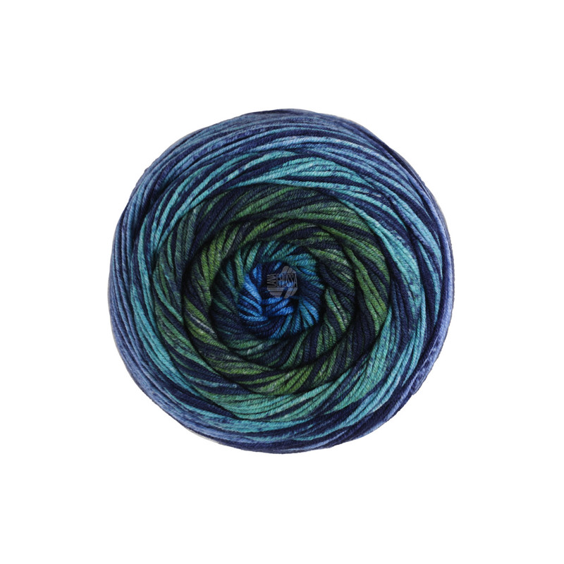 Lana Grossa - Gomitolo Baleno blue (224)